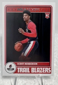 2023-24 HOOPS BASKETBALL SCOOT HENDERSON ROOKIE #297 - Picture 1 of 2