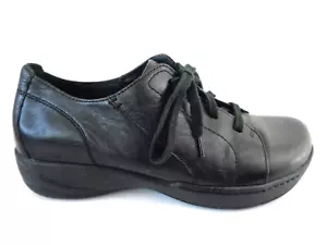 Dansko Black Derby EU 41 US 10,5 11M Schnürschuhe Oxford Freizeit Comfort Schuhe - Bild 1 von 7