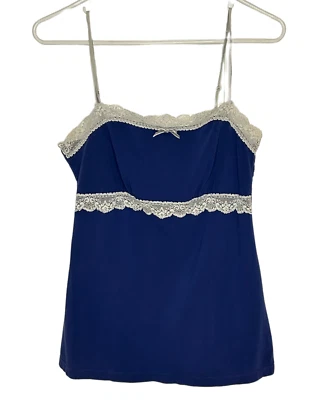 Camiseta sin mangas Cabernet mujer L camisola y2k años 90 babydoll femenina retro Foto 1 de 4