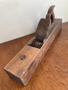 Vintage Antique W.Butcher Bladed Large 19" Wood Block Plane - Picture 1 of 19