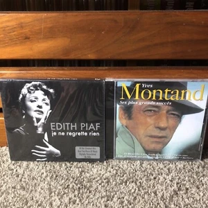 EDITH PIAF & Yves Montand NEW/SEALED CD Lot - Picture 1 of 9