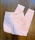 Jaanuu High Waist Skinny Scrub Yoga Pants Pink, Size X-Small Nwot