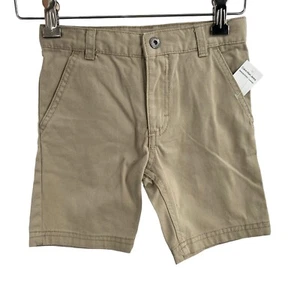Calvin Klein Twill Shorts Khaki 3T New - Picture 1 of 6