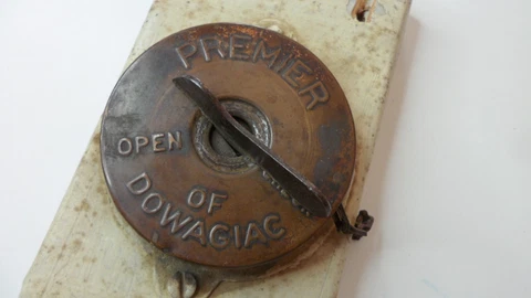 Rare Antique Toilet Premier Dowagiac wall Switch  FREE ShpN Cover