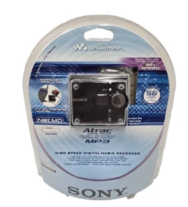 NEW 2003 Sony MZ-NE410 Net MD Walkman Recorder Iconic Retro Tech Nostalgia VTG - Bild 1 von 16