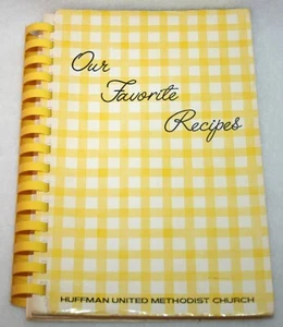Vintage HUFFMAN UNITED METHODIST CHURCH Birmingham Alabama COOKBOOK Recipes Food - Imagen 1 de 5