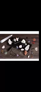 AMOYSTONE 24Pcs Healing Crystal Starter Kit Meditation Spirituality Therapy... - Picture 1 of 1