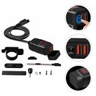 Bike Usb Mobile Charger Dual Usb Charger Socket Waterproof Motorbike Charger
