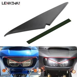 Headlight Headlamp Eyebrow Cover Visor Rim For Harley Road Glide FLTRX 2015-2023 - Bild 1 von 7