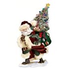 The Bradford Exchange Bringing Christmas Cheer Santa Figurine 18-inches