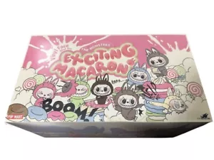 POP MART AUFREGENDES MACARON DAS MONSTER Have A Seat Plüsch Set aus Japan - Bild 1 von 2