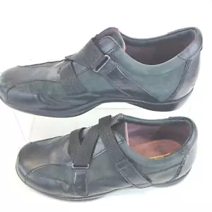Kumfs Leather Upper Rubber Soles Sneakers V Fastener Womens Size 9. - Picture 1 of 7