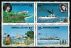 Marshall Islands 1987 - Amelia Earhart - 4 Air Mail Stamps - Scott #C20a - MNH