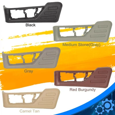 For 2008-2010 Ford F250 F350 Front Driver Seat Panel Trim Black/Gray/Red/Tan Foto 1 de 4