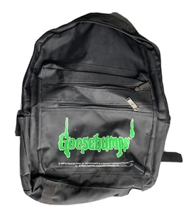 Vintage Goosebumps 1995 Backpack, Black Vintage Goosebumps 90's TV Show aa70 - Picture 1 of 10