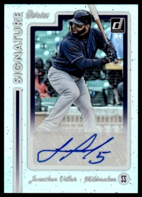 2017 Panini Chronicles Donruss Signature Series Jonathan Villar Auto Milwaukee - Image 1 of 2