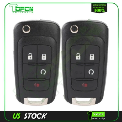 2 For Chevrolet Equinox 2010 2011-2016 Keyless Entry Remote Control Car Key Fob - Image 1 of 4
