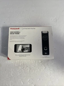 Honeywell Video Doorbell DBCAM-TRIMBR Black - Picture 1 of 3