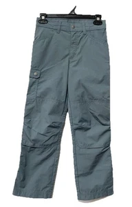 Patagonia Durable Hike Pants Kids Boys M Blue Gray Outdoor Sports - Picture 1 of 4