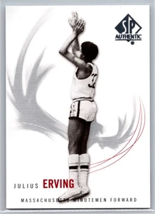 2010-11 SP Authentic #16 Julius Erving UMass Minutemen - Picture 1 of 2