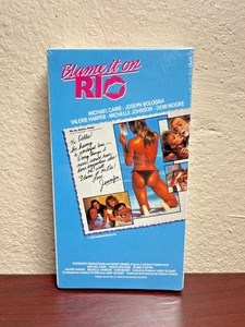 BlLAME IT ON RIO SEALED! VHS, 1983 Michael Caine Demi Moore RARE - Picture 1 of 7