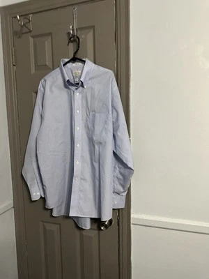 Eagle Shirtmakers Dress Shirt Size 18 34/35 Blue  See Description   - Image 1 of 4