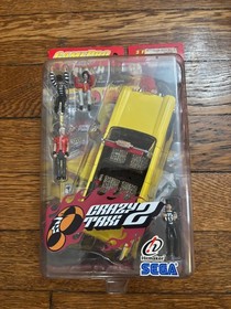 New GamePro 2001 Sega Crazy Taxi 2 Slash Action Figure Dreamcast Joy Ride