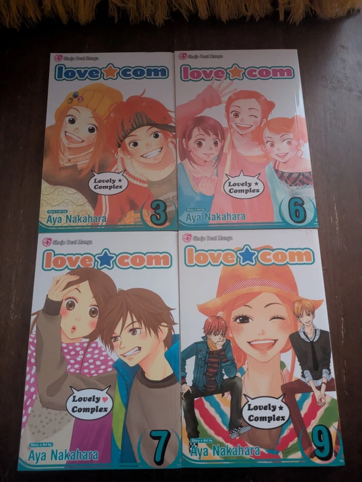 Love Com 3 6 7 9 Lovely Complex Manga Comic Aya Nakahara English Shojo Manga - Image 1 of 4
