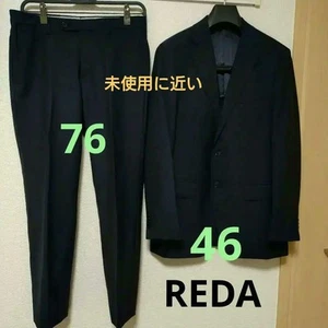 UNITED ARROWS Green Label Relaxing Reda Suit Size 46 Navy - Picture 1 of 12