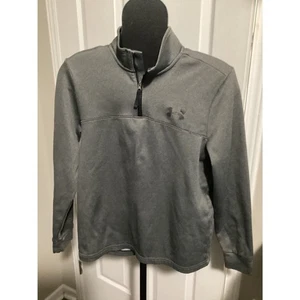 Men's Under Amour coldgear loose pullover jacket sweater 1/4 zip SM gray - Picture 1 of 1