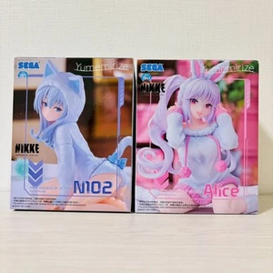 SEGA Yumemirize Goddess of Victory Nikke N102 Alice D Figure Set of 2 Japan - Picture 1 of 8