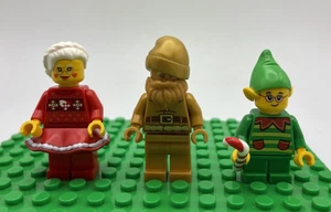 Lego CHRISTMAS BAM 2025 - GOLDEN SANTA, MRS CLAUSE, ELF - Build a Minifigure - Bild 1 von 8