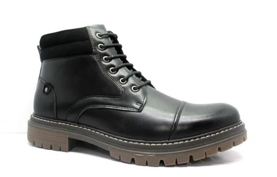 Mens Combat Rider Work Boots Biker Army Military Ankle Casual Formal UK Siz 6-13 - Image 1 of 2