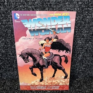 DC Comics Wonder Woman Flesh Vol 5 Book Paperback Comic Action OOP 2015 - Picture 1 of 4