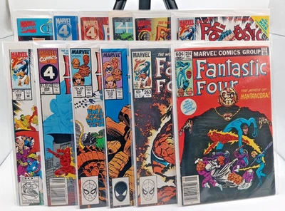 Lot of 12 Vintage Fantastic Four Marvel Comics -( 254 -405 ) Free Shipping  - Image 1 of 4