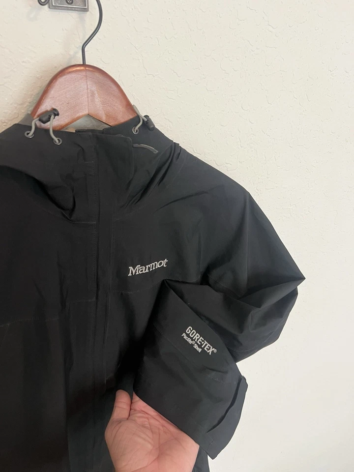 Chaqueta de Lluvia Marmot Minimalist GORE-TEX Paclite Shell Negra Talla XS Senderismo Foto 1 de 4