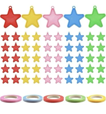 Pesas de globo de helio de alta calidad peso estrella para globos colores surtidos Reino Unido Foto 1 de 4