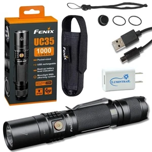 Fenix UC35 V2.0 Rechargeable Tactical Handheld LED Flashlight 1000 Lumens wit... - Picture 1 of 9