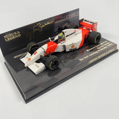 Minichamps Ayrton Senna McLaren Ford MP4/8 Suzuka 1993 1/43 Limited Edition - Immagine 1 di 4