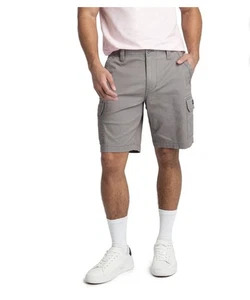 U.S. Polo Assn. Pantalones Cortos de Carga Para Hombre Bolsillos Elastizados Gris 9.5" Entrepierna Talla 42 Nuevos con Etiquetas - Imagen 1 de 18