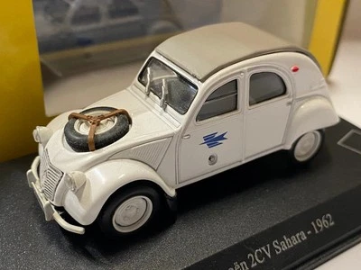 Citroen 2CV Sahara 1962 La Poste Postes Veicoli postali 1:43 Atlas furgone - Immagine 1 di 4