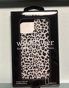 Funda Flor Salvaje iPhone 13/14 - Maullido de Nieve - Nueva - Imagen 1 de 1