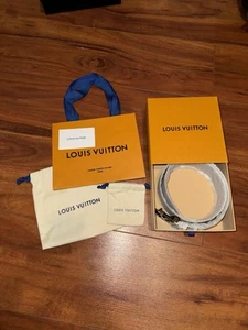 Louis Vuitton -Monogram Eclipse Belt Size 80/32 - Picture 1 of 4