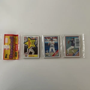 ๐ถ 1988 Topps Baseball Sealed Rack Pack Gary Carter Greg Maddux on Front - Picture 1 of 2