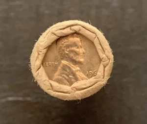 1960-D OBW Lincoln Cent Roll (Sattley Company- Detroit, Michigan) - Picture 1 of 4