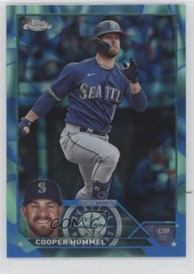 2023 Topps Chrome Update Aqua & Blue Lava Lamp Refractor /175 Cooper Hummel - Image 1 of 2