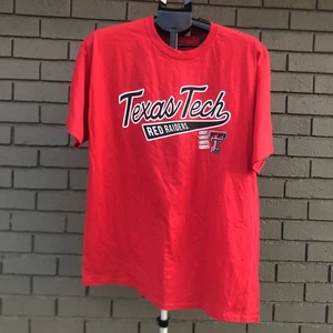 Fruit Of The Loom Texas Tech Red Raiders Football XL Shirt NCAA Writing Collar - Picture 1 of 18