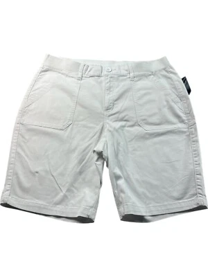 Karen Scott Short Womens 12 White Pockets Stretch New - Image 1 of 4