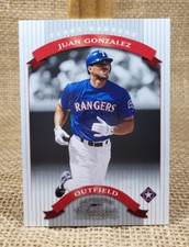2002 Donruss Classics Juan Gonzalez Baseball Card #37 Rangers FREE S&H A4