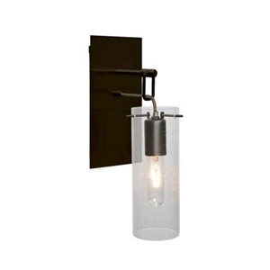Besa Lighting Juni 10 1 Light Wall Pendant, Bronze/Clear - 1WP-JUNI10CL-BR - Picture 1 of 1